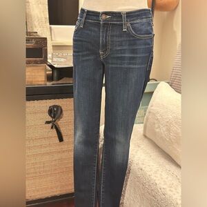 Lucky Brand Dark Blue Straight Leg Jeans